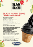 Vegan Black Hawaii Ready Base for Gelato & Soft Serve - Case of 8 x 1.45 KG bags - Rubicone Canada