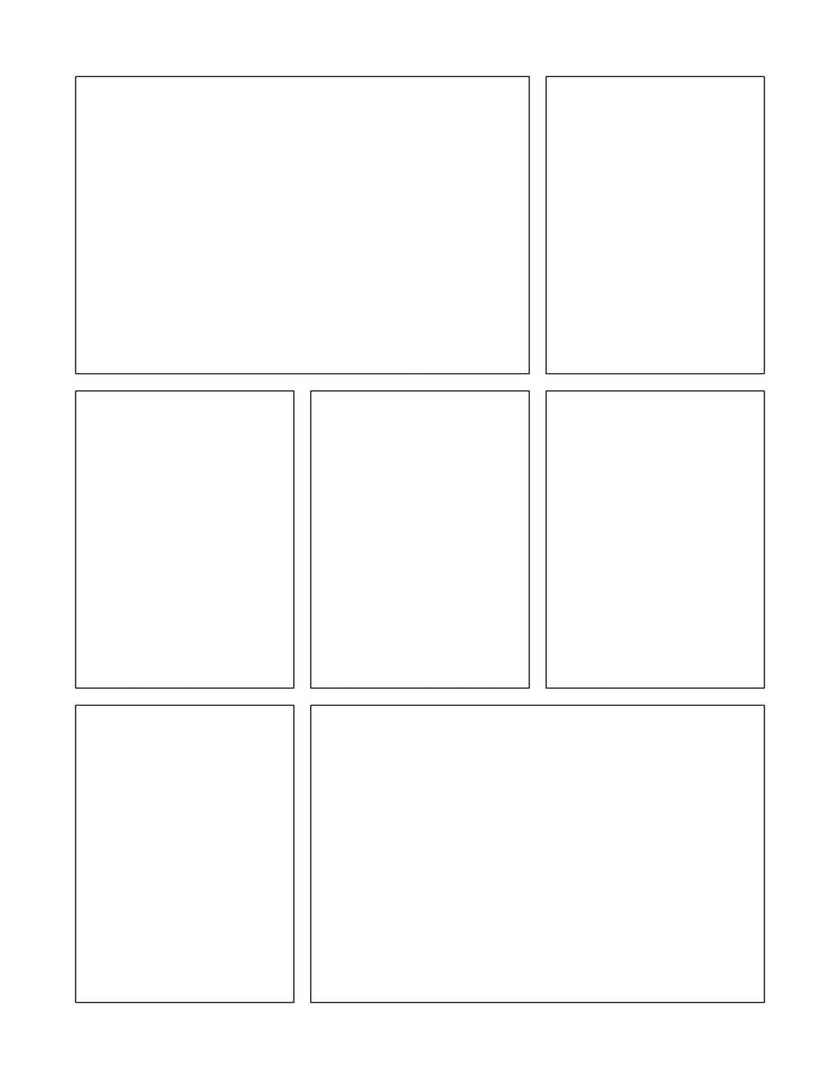 Blank Comic Book for Kids: Make Your Own Comic Book (Spiral Edition)