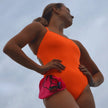 Blaze Tie-Back One-Piece Training Swimsuit by Norca
