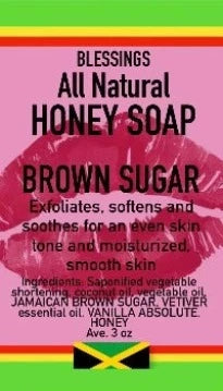 ALL NATURAL HONEY BROWN SUGAR FACE & BODY BAR