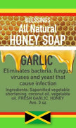 ALL NATURAL HONEY GARLIC FACE & BODY BAR