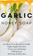 ALL NATURAL HONEY GARLIC FACE & BODY BAR