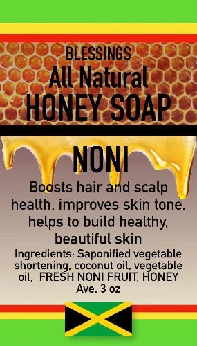 ALL NATURAL HONEY NONI  FACE & BODY BAR