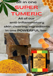 ALL NATURAL SUPER TURMERIC ALL IN ONE FACE & BODY BAR