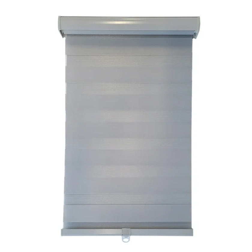 ITY CDNG-3 22 Olivia Stone Cordless Polyester Zebra Day-Night Blind 22