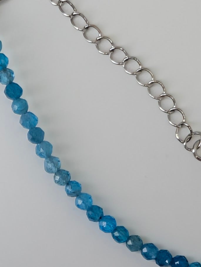 Blue Apatite Bracelets
