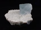 Blue Jelly Fluorite with Phantom on Quartz Matrix – Yaogangxian Mine (YGX), China