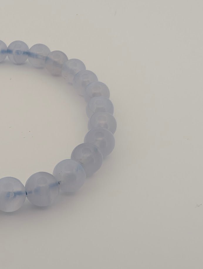 Blue Lace Agate Bracelet – Chip & 4.5, 6, 7 & 8mm Beads