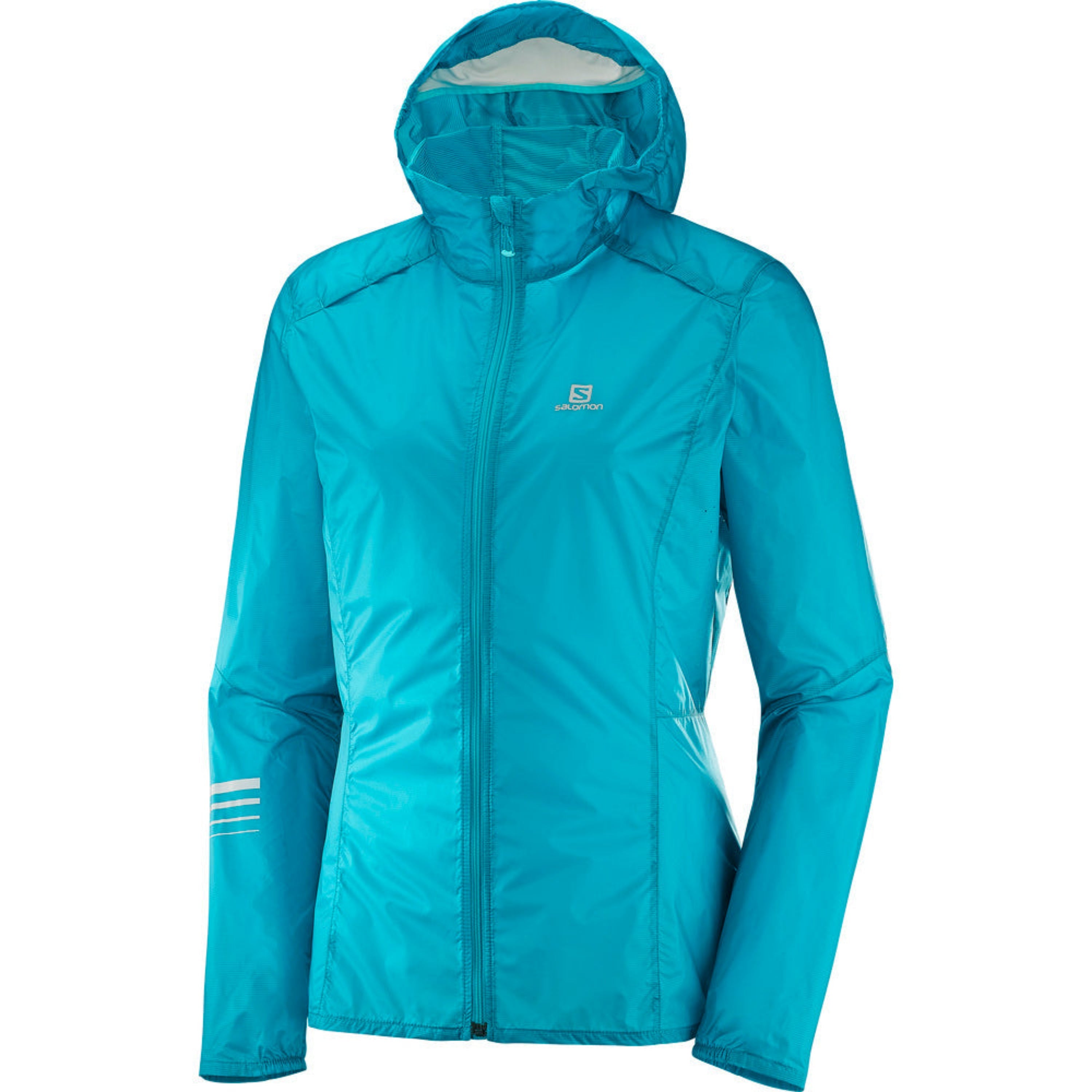 Salomon Womens Lightning Wind Hoodie Running Race Jackets