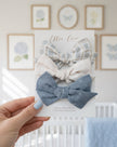 X's Oversize Bow | Blue Denim