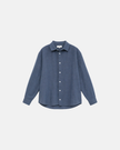Chemise classique effet lin