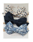 Blue Baby Headband Set