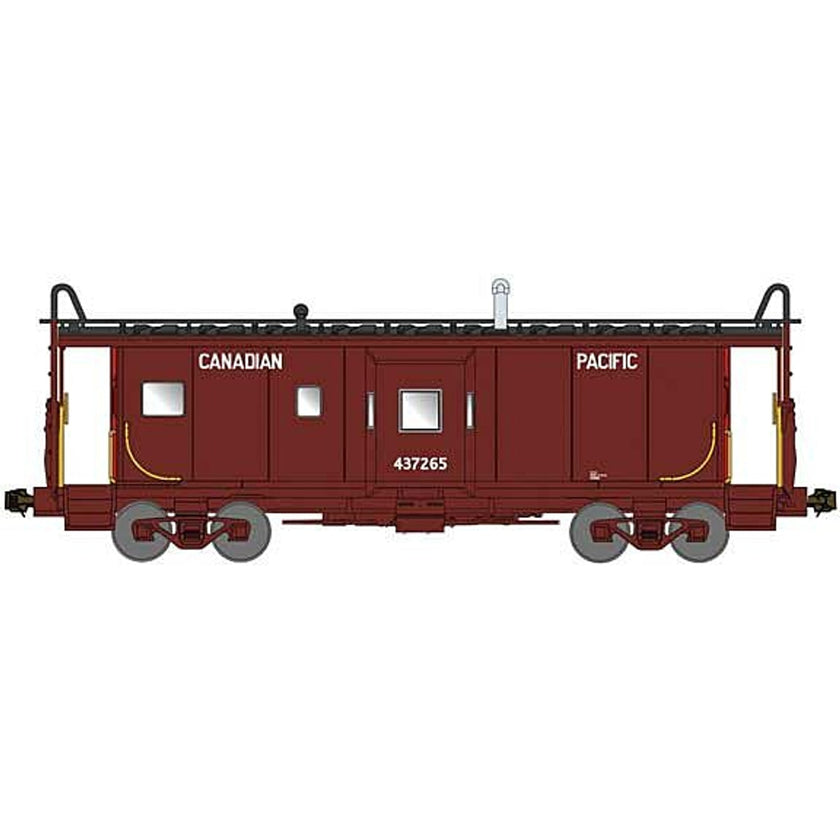 Blueford Shops N Scale International Car Bay Window Caboose Phase 2 Canadian Pacific #437265