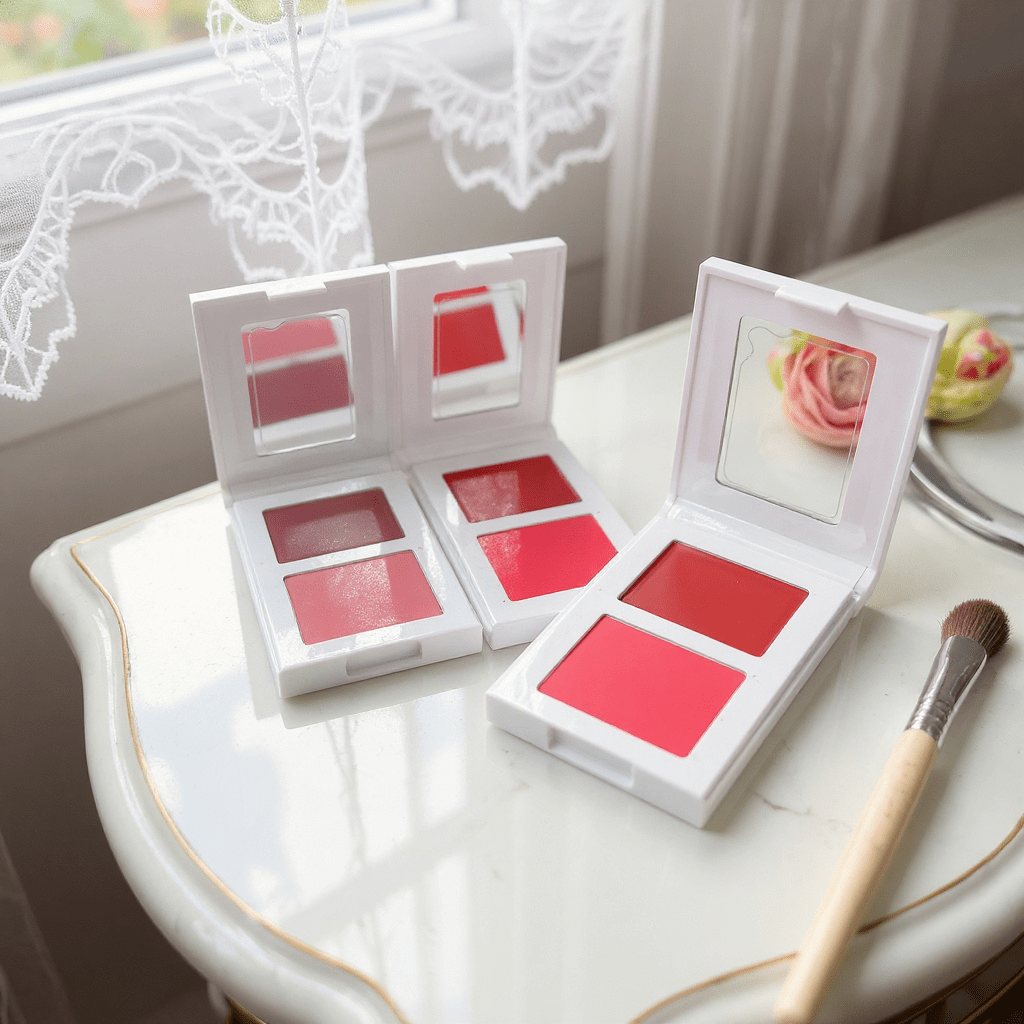 Blush Double crémeux & poudre – Pigmentation intense | FencyGrace Canada