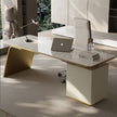BLV10 Marble Top Office Desk