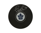 Bobby McMann Autographed Toronto Maple Leafs Autograph Model Puck
