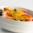 Mango Bursting Boba® | Popping Boba | 490g Mini Tub | 6 Mini Tubs Per Case | 90 Cases Per Pallet | Ships Free Within Canada on Orders Above CAD $199