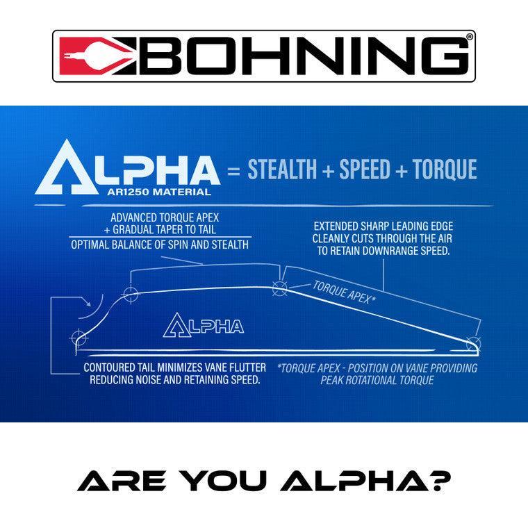 Bohning Archery Alpha Vane 2.8