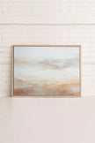 SUNSET STROKES, Oeuvre sur toile étiré