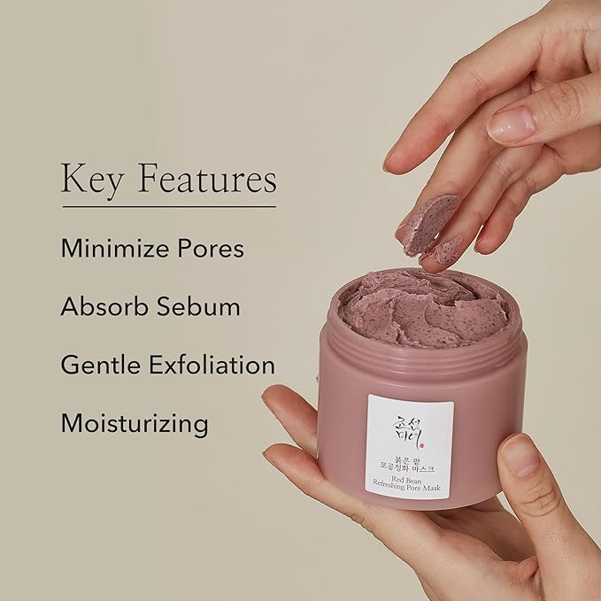 Masque poreux rafraîchissant au haricot rouge de Beauty of Joseon (140ml)