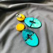 Long Artsy Clip On Earrings for Non-Pierced Ears, Handmade – 