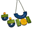 Bold Wide Statement Earrings- 