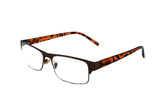 Alaric – Half-Rim Rectangular Readers | Bolero Eyewear