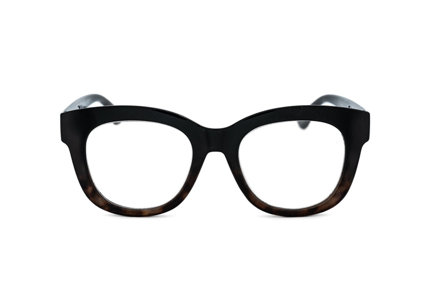 Alba – Oversized Clear Reading Glasses | Bolero Eyewear