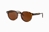 Brody – Round Keyhole Bridge Sunglasses | Bolero Eyewear