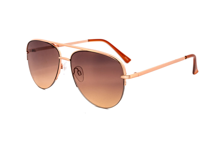 Isla – Gold Aviator Sunglasses | Bolero Eyewear
