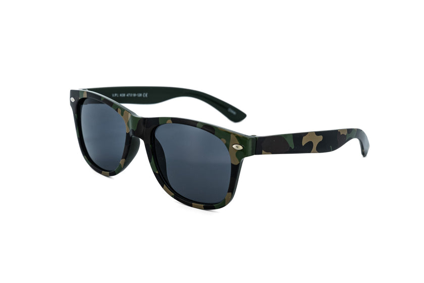 Jorrelle – Kids Camo Wayfarer Sunglasses | Bolero Eyewear