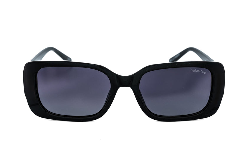 Odette – Quilted Rectangular Polarized Sunglasses | Bolero Eyewear