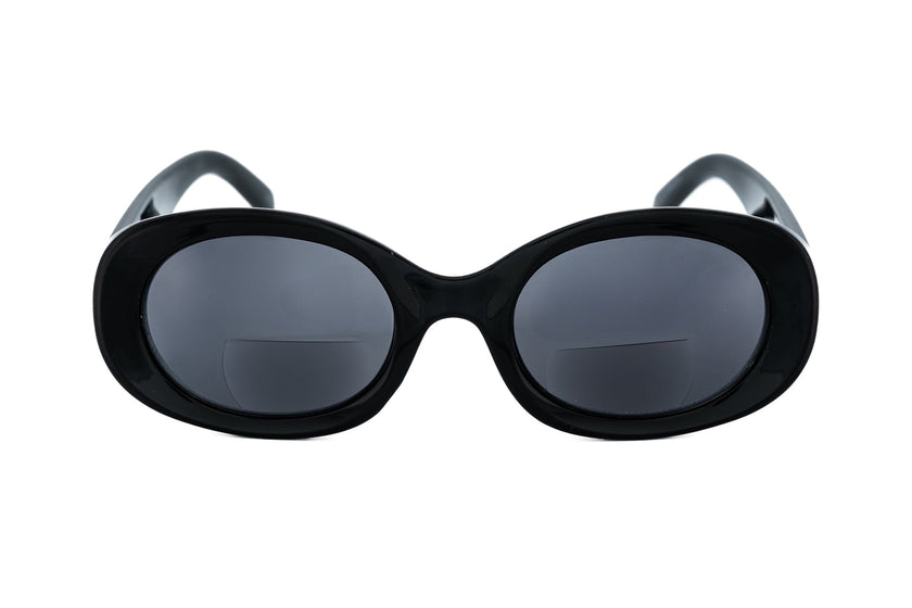 Orlena – Retro Oval Bifocal Sun Readers | Bolero Eyewear