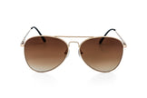 Solenza – Gold Aviator Sunglasses | Bolero Eyewear