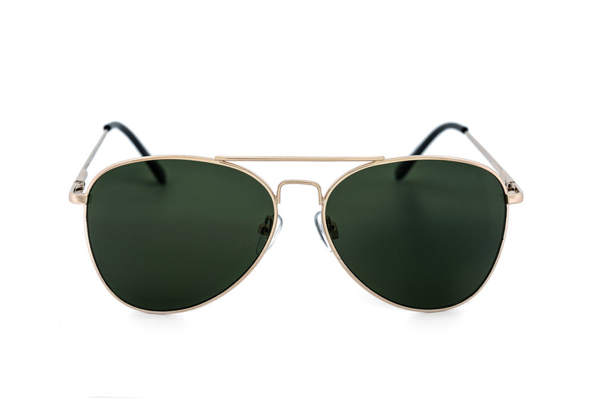 Solenza – Gold Aviator Sunglasses | Bolero Eyewear