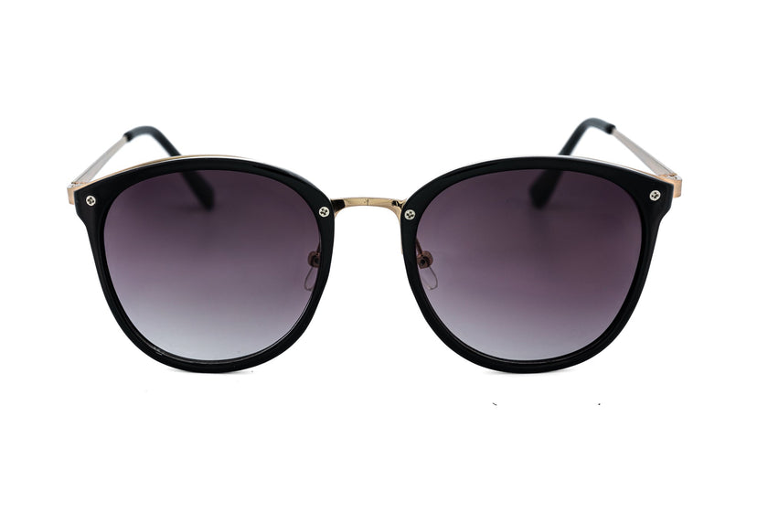 Soraya – Round Brown Gradient Sunglasses | Bolero Eyewear