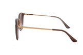 Soraya – Round Brown Gradient Sunglasses | Bolero Eyewear