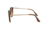 Soraya – Round Brown Gradient Sunglasses | Bolero Eyewear