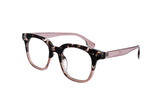 Wexley – Pink Tortoise Oversized Readers | Bolero Eyewear