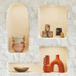 Porte savon en bois pétrifié