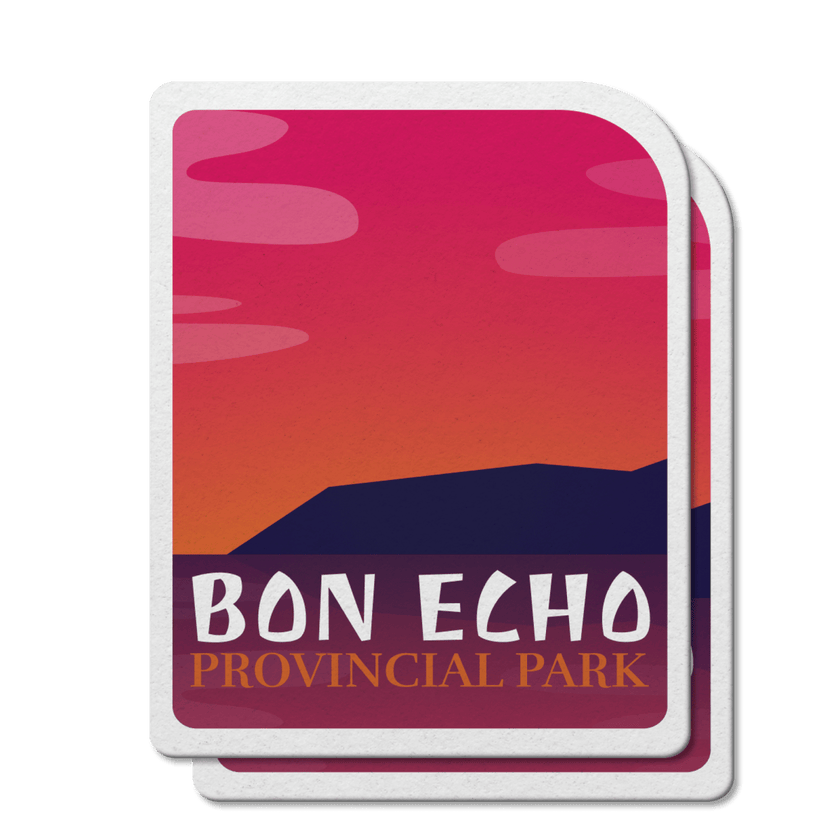 Bon Echo Ontario Provincial Park Waterproof Vinyl Sticker, Canada Parks