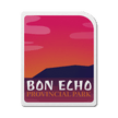 Bon Echo Ontario Provincial Park Waterproof Vinyl Sticker, Canada Parks