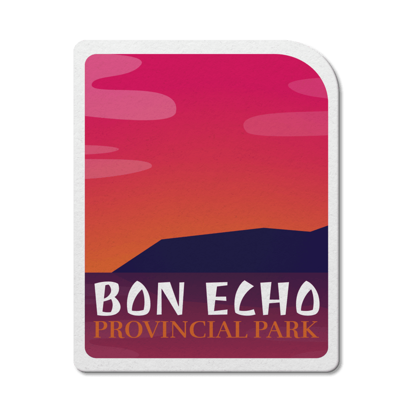 Bon Echo Ontario Provincial Park Waterproof Vinyl Sticker, Canada Parks