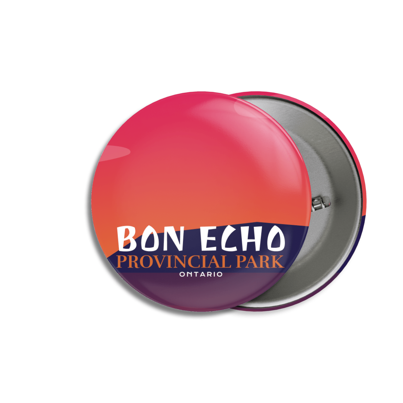 Bon Echo Provincial Park of Ontario Pinback Button, Canada Parks