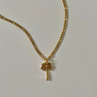 Bondi Palm Necklace- Gold