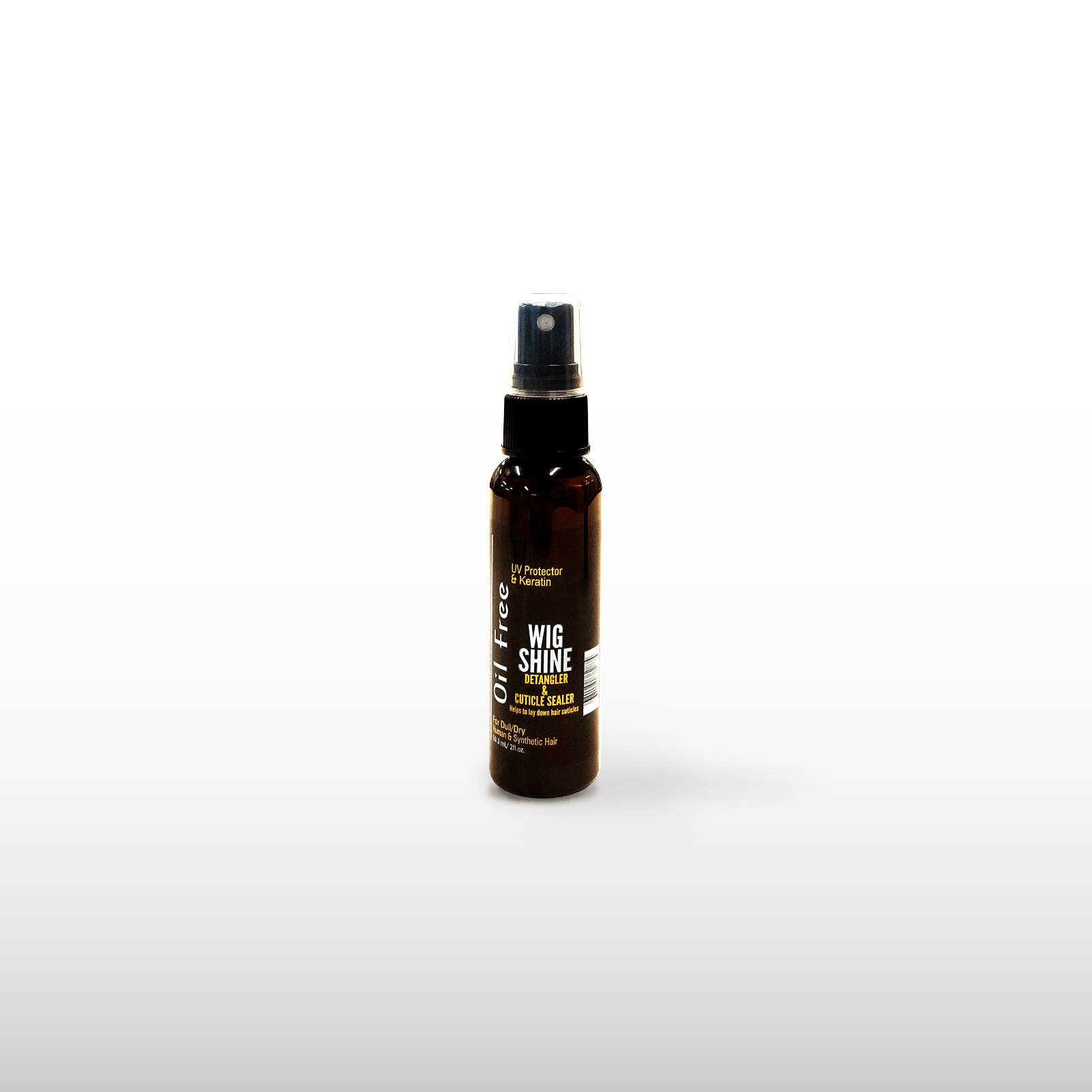 BONFI NATURAL OIL FREE WIG SHINE DETANGLER & CUTICLE SEALER 2OZ