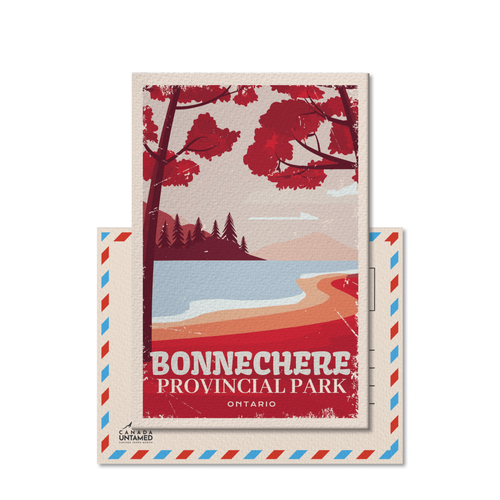Bonnechere Ontario Provincial Park Postcard, Canada Parks