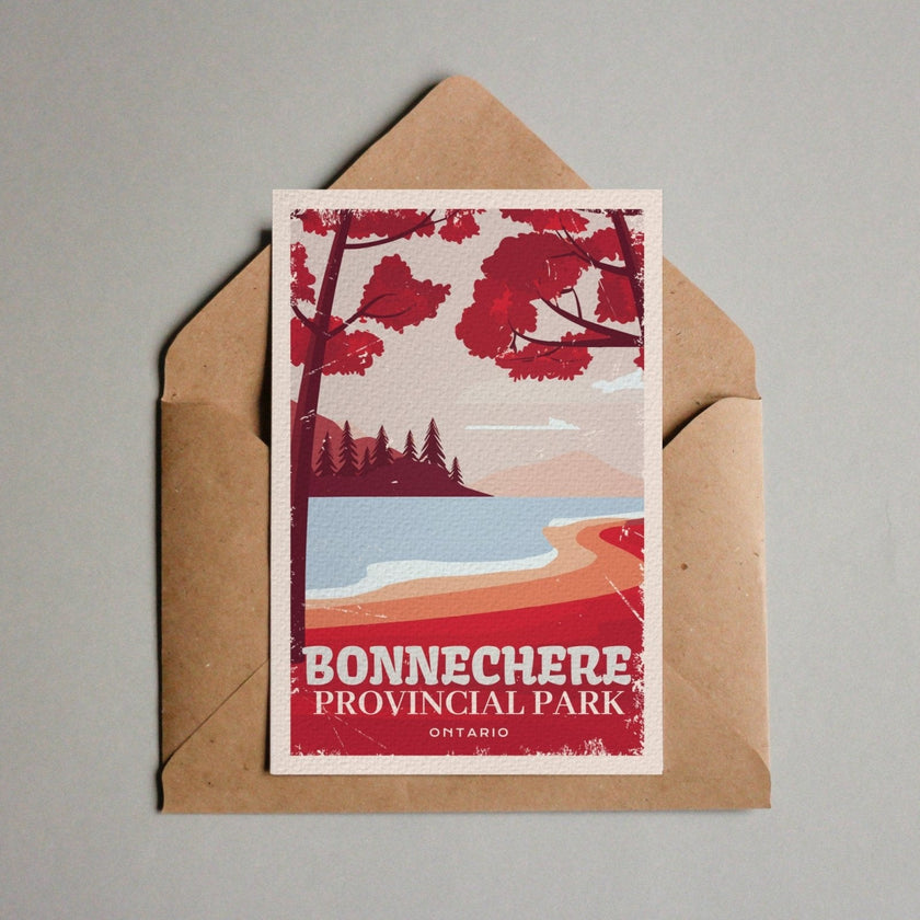 Bonnechere Ontario Provincial Park Postcard, Canada Parks