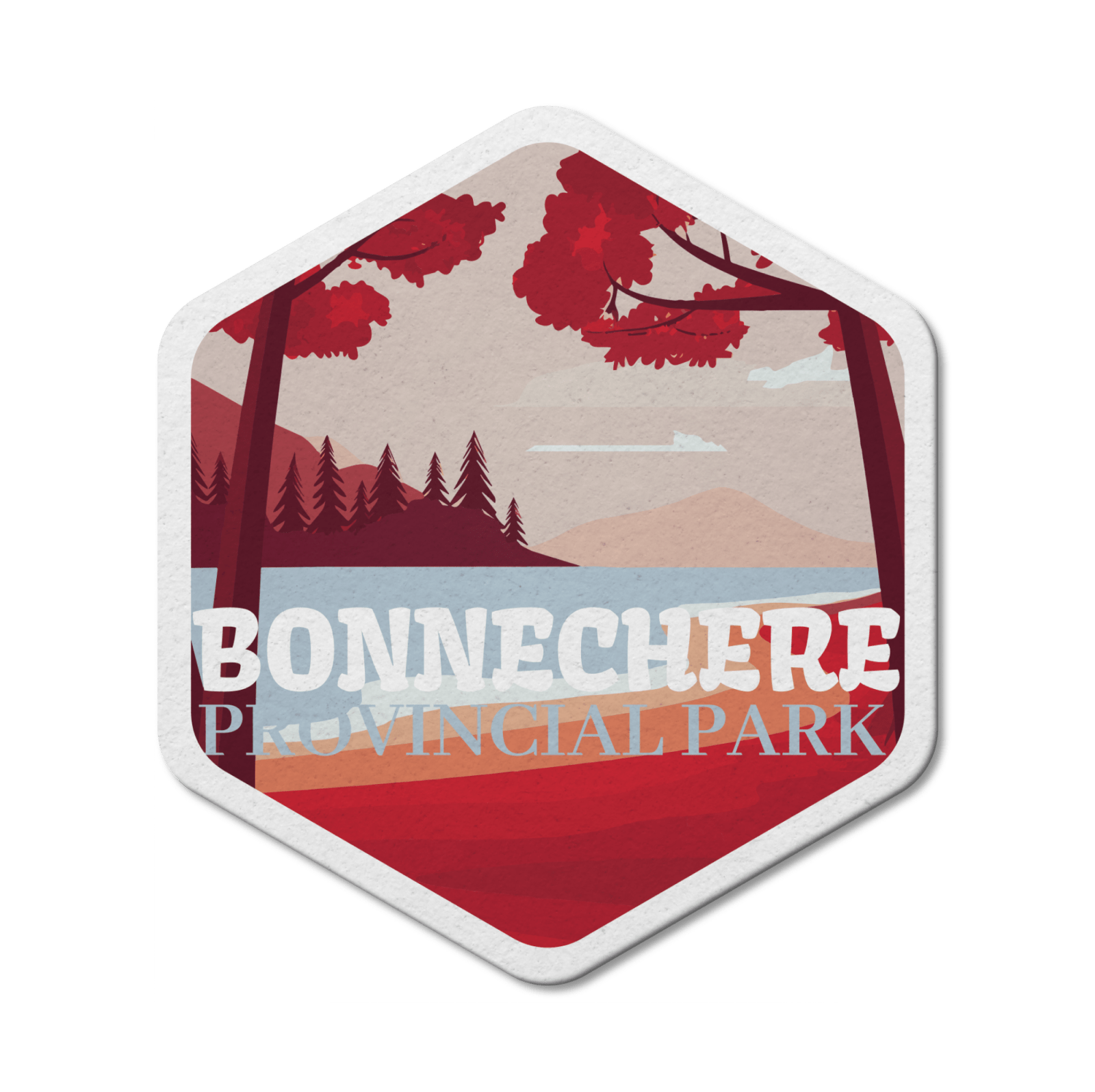 Bonnechere Ontario Provincial Park Waterproof Vinyl Sticker, Canada Parks