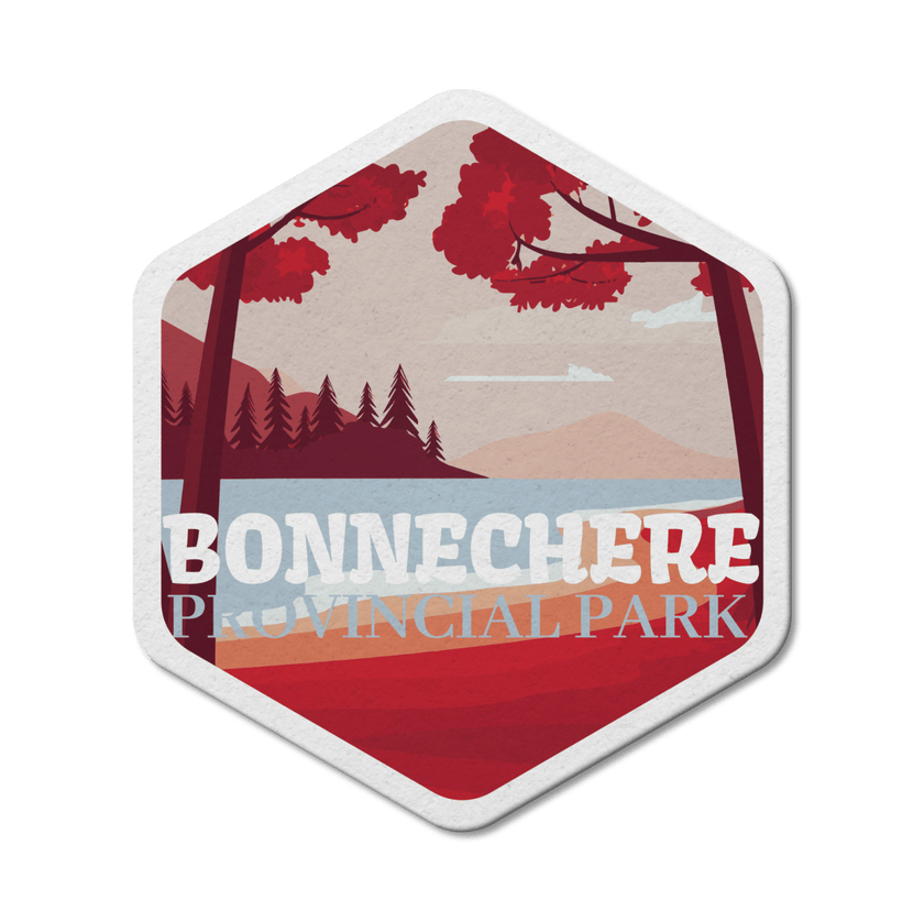 Bonnechere Ontario Provincial Park Waterproof Vinyl Sticker, Canada Parks